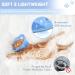 Supet Cat Cone Collar - Soft Adjustable Recovery Collar for Cats - Blue - Small (Neck 5.5-9.5) - Buy Online on GoSupps.com