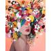 Eiazuiks Diamond Painting Kits for Adults  Flowers Girl 5D DIY Diamond Art Kits Full Drill Diamond Dots for Gift Wall Decor Gem Arts 12x16 inch B7665