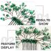 Ipetboom Green Branches and Leaves Hair Comb Rhinestone Hair Wedding D cor Bridal Hair Comb Bride Hair Clip Bride Wedding Hair Comb Styling Hair Clips Crystal Banquet Leaf Metal - Buy Online on GoSupps.com