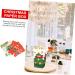 Healeved 36 Pcs Christmas Popcorn Box Popcorn Containers for Party Christmas Party Bag Christmas Candy Bag Candy Containers Baking Biscuit Packing Case Paper Gift Party Supplies 1 count (Pack of 1) Colorfulx3pcs - Buy Online on GoSupps.com