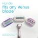 Gillette Venus Extra Smooth Sensitive Women's Razor Blade Refills - 6ct Blue Refills - Buy Online on GoSupps.com