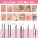 Fangze Blackhead Remover Tool Kit - 6 Pcs Pimple Popper Tool Kit Set Professional Blackhead Extractor for Face Nose (Silver) - Buy Online on GoSupps.com