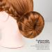 8pcs Hair Donut Bun Maker Set - FANDAMEI Dark Brown & Beige Bun Makers with Hair Elastic Bands and Pins - Buy Online on GoSupps.com