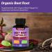 Beet Root Capsules 1000mg - Supports Nitric Oxide & Blood Pressure Vegan Non-GMO Gluten Free - 120 Count - Buy Online on GoSupps.com