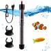 Vegena aquarium heating 200l 200W adjustable thermostat aquarium heating rod Aquarium Heizer with 2 suction cups aquarium heaters for fish tanks and aquarium