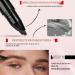 Eyebrow Color Waterproof Long Lasting Eyebrow Ultra Fine Tip Natural Makeup Finish Easy Application Design Ideal for Daily Work Travel Dating Sports Parties Events Photoshoots 01 BROWN - Buy Online on GoSupps.com