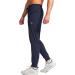 G Gradual Men's Joggers Pants | Navy Stretch Athletic Sweatpants with Zipper Pockets | Medium - Buy Online on GoSupps.com
