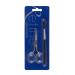REFINE Italy Eyebrow Scissors and Spoolie Grooming Kit - Wooden Handle, Professional Quality - Buy Online on GoSupps.com