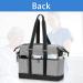 Durable Nurse Bag for Home Health Visits | Zip-Top Closure & Side Fasten Snaps | Clinical Study & Health Care | Large Gray Utility Tote - Buy Online on GoSupps.com