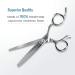ULG 6.5 inch Hair Thinning Scissors - Professional Barber Shears for Hair Cutting and Texturizing - Japanese Stainless Steel Razor Edge Teeth Blending Scissor for Home Salon - Buy Online on GoSupps.com