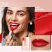 Oulac Red Shimmer Lipstick - Moisturizing Tinted Lip Balm with Gold Finish, Shea Butter Infused, Vegan & Gluten-Free (PG02) Red Coral - Buy Online on GoSupps.com