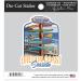 Seaside Oregon Destination Signpost Die Cut Sticker - Waterproof Vinyl Decal 1-3 inches for Cars, Water Bottles, Laptops, Coolers - Buy Online on GoSupps.com