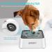 UPSKY 70oz Large Capacity Dog Water Bowl - No Spill Slow Feeder & Travel Dispenser - Grey - Buy Online on GoSupps.com