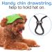 Pawaboo Bright Green Adjustable Dog Baseball Cap | Sun Protection Hat with Ear Holes for Puppies - Buy Online on GoSupps.com