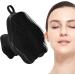 Silicone Face Scrubber Exfoliator - Silicone Face Scrubber Exfoliator with Handle Silicone Face Scrub Facial Cleansing Rubber Face Exfoliator Brush for Delicate Cleaning Black - Buy Online on GoSupps.com