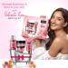 Delicate Rose Bath Set for Women - Spa Gift Baskets & Gift Sets | Perfect Women's Gift - Buy Online on GoSupps.com