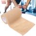 Self Adherent Bandage Wrap - Brown Flexible Cohesive Tape for Sports | Breathable Non Woven Roll for Sprains (10cm x 4.5m) - International Shipping Available - Buy Online on GoSupps.com