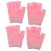 PLAFOPE 2 Pairs Gel Gloves Moisturizing Gloves Cosmetic Moisturizing Gloves Skin Care Gloves Moisturizing Hand Gloves Spa Gloves Moisturizing Hand Gloves Hand Care Gloves 16X13X1CM