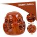 Hoement Solid Wood Handball Training Balls - 2 Pieces Smooth Palm Massage Balls for Hand Exercise - Buy Online on GoSupps.com