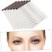 Beavorty 6pcs Eyebrow Stickers Makeup Stickers Instant Transfer Eyebrows 3d Hair-like Eyebrows Stickers Miss 1 count (Pack of 1) Brown - Buy Online on GoSupps.com