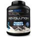 Revolution Nutrition High Whey Protein Powder Whey Isolate Gluten Free Lean Muscle Mass For Men & Women 25g of Protein Per Scoup 2.7kg 73 Servings (Cookies and Cream 6 Pound) Cookies and Cream 6 Pound