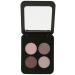 Youngblood Mineral Cosmetics Natural Pressed Mineral Quad Eyeshadow - 4 g / 14 oz (Vintage)