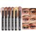 Eyeshadow Stick - Lightweight Eye Makeup Pen | Multifunction 6 Colors Shiny for Fancy Dress Wedding Daily Travel