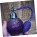 Vintage Crystal Air Bag Perfume Bottle - Elegant Travel Spray & Atomizer for Essential Oils | Purple Glass Perfume Container - Buy Online on GoSupps.com