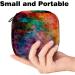 Javenproeqt Portable Women's Binding Bags | Menstrual Cup Pocket & Pads | Galaxy Print for Teens - Buy Online on GoSupps.com