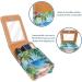 Buy Travel Lipstick Organizer Case - Portable Makeup Bag with Mirror | Tropical Retro Beach Flowers H442j1cscg - International Shipping Available - Buy Online on GoSupps.com