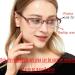 Women's Photochromic Bifocal Reading Glasses Red Metal Frame 2.75x - Transition Sun Glasses for Presbyopia - Buy Online on GoSupps.com