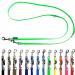 Biothane dog linen small dogs / large dogs adjustable 2m / 2.40m / 2.80m / 3.50m / 5m silver hook 9mm / 13m m / 16mm (2.40m x 13mm neon green) 2.40m x 13mm neon green