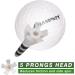 CHAMPKEY Premium 5 Prongs Golf Plastic Tees (75 Pack) - Reduce Friction & Side Spin | Mixed Color 3-1/4 - Buy Online on GoSupps.com