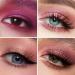 Fading Rose Eyeshadow Palette - Matte Shimmer & Glitter Pink Makeup | Highly Pigmented Pressed Powder - Buy Online on GoSupps.com