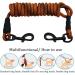 MayPaw 10FT Heavy Duty Dog Tie Out | Strong Nylon Training Lead for Small, Medium, Large Dogs | Indoor/Outdoor Walking, Camping, Hiking | 3/8-Inch Thick | Orange Black - Buy Online on GoSupps.com