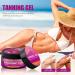 EXQST Tanning Gel Luxury Intensive Tanning Gel Peach/Watermelon Tanning Gel Tan Accelerator Cream Natural Tanning Accelerator Lotion for Outdoor - Buy Online on GoSupps.com