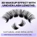 D Curl 0.07mm Cluster Lash Extensions 8-16mm Mix - Soft, Wispy & Wide Stem | XHFD-FD18-0.07-D - Buy Online on GoSupps.com