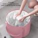 Collapsible Foot Bath Basin Double Layer Foot Bath Basin with Storage Bag Portable Travel Collapsible Foot Basin Folding Foot Bath Tub for Outdoor(pink) - Buy Online on GoSupps.com