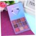 Mipcase Makeup Plattete 9 Glitter Eye Shadow Shimmer Eyeshadow Makeup Palette Eyeshadow Palette Bright Light Sequins Micowave 1 count (Pack of 1) Purple - Buy Online on GoSupps.com