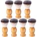 Yawdil Handmade Nylon Hair Brush Set for Men - 7Pcs Shaving & Salon Tools | International Shipping - Buy Online on GoSupps.com