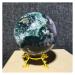 Natural Sphere 1pc Natural Crystal Moss Aquatic Agate Ball Quartz Gemstone Polished Home Decoration (Color : 890-700g)