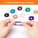 Buy Acupressure Massage Rings for Fingers Spiky Sensory Stress Relief Rings for Adults & Teens 32 Pieces in 8 Colors Fast International Shipping - Buy Online on GoSupps.com