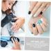 FRCOLOR Nail Monomer Dish 40 Pcs Nail case nail gel nail protector milk gel nail polish nail soak off caps gel polish remover caps nail varnish cover manicure polish varnish cover 4x2cmx2pcs As Shownx2pcs - Buy Online on GoSupps.com