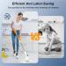 Electric Spin Scrubber Cordless Cleaning Brush with 8 Replaceable Brush Heads and Adjust Extension Handle LED Light Real-time Power Display 3 Speeds IPX7 Waterproof Shower Scrubber - Buy Online on GoSupps.com