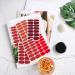 DANNEASY 16 Sheets Red Nail Wraps - Self Adhesive Nail Polish Stickers for Women - Gel Nail Sticker Fingernail Stickers Manicure Kit with Nail File and Cuticle Stick - Buy Online on GoSupps.com