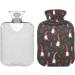 Christmas Gnomes Red Hats Hot Water Bottle | 1L Pain Relief & Heating for Cramps - Buy Online on GoSupps.com