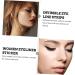 Hemoton 72 Pairs Glitter Eyeliner Glitter Stickers Double Eyelid Tapes Eyeliner Transfer Miss Tool Flash - Buy Online on GoSupps.com
