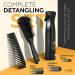 3pcs Detangling Comb and Brush Set for Curly Hair + Continuous Mist Spray Bottle - Wide Tooth Comb and Brush Detangler for Natural Black Hair (10oz) - Ideal for Women, Men, and Kids with 2a-4c Hair Type - Buy Online on GoSupps.com