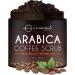 O Naturals Arabica Coffee Exfoliating Body Scrub Exfoliator - Anti Cellulite Dead Sea Salt Coffee Scrub For Face Body Legs & Foot Best Body Exfoliator & Cellulite Remover - Coffee Body Scrub Coffee Arabica 250 ml (Pack of 1)