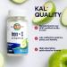 KAL Iron Plus C Instant Dissolve Supplement - Natural Apple Flavor | 90 Micro Tablets | Increased Absorption Iron Pills | GMP Certified | 60-Day Money Back Guarantee - Buy Online on GoSupps.com